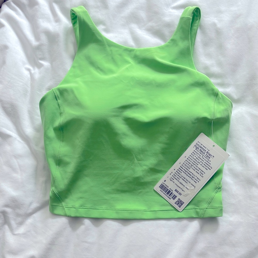 Brand New Lululemon Align High Neck Tank Size 8
